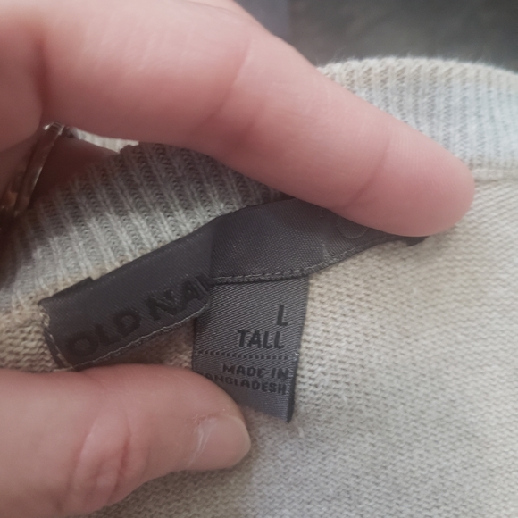 BUNDLE of 3 Mens size L tall sweaters - Picture 6 of 7